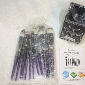13 PCS Luxury Purple Makeup Brush Set